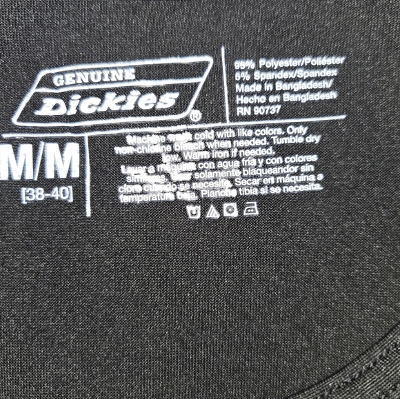 Genuine Dickies Women's Black Tank Top M - Picture 3 of 3